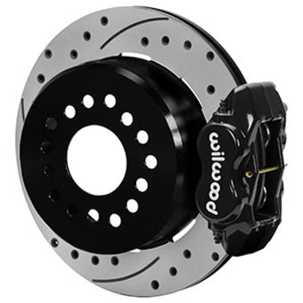 compare product Wilwood Chevrolet 7-5/8in Rear Axle Dynalite Disc Brake Kit 12.19in Drill/Slot Rotor Blk Caliper