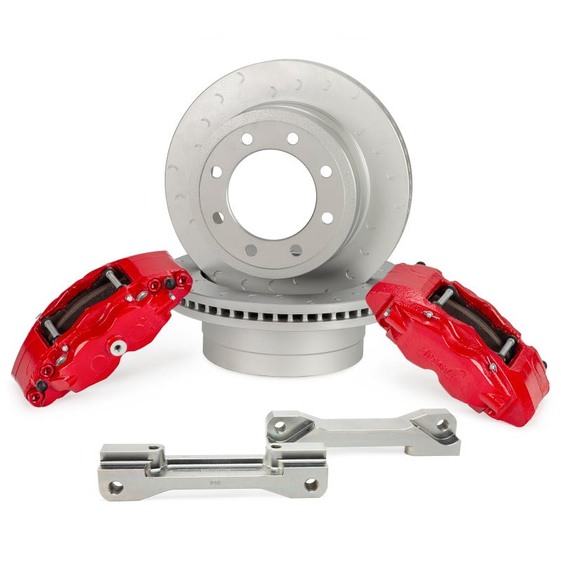 Alcon 2017+ Ford F250/F350 363x38mm Rotors 4 Piston Brake Kit - Rear - My Store