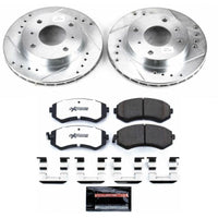 Power Stop 89 - 96 Nissan 240SX Front Z26 Street Warrior Brake Kit - My Store