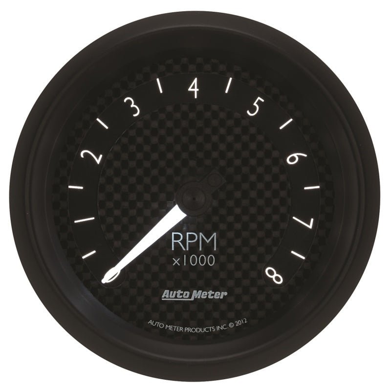 Autometer GT Series 3 - 3/8in In Dash 8K RPM Tachometer - My Store