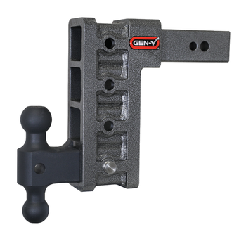 compare product Gen-Y Mega Duty 2.5in Shank 9in Drop 3.5K TW 32K Hitch w/GH-0161 Dual-Ball