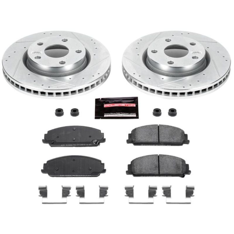 Power Stop 08 - 09 Pontiac G8 Front Z23 Evolution Sport Brake Kit - My Store