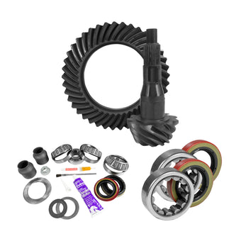 compare product Yukon Gear 9.75in Ford 3.55 Rear Ring & Pinion Install Kit 2.53in OD Axle Bearings and Seal