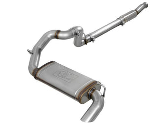 compare product aFe MACHForce XP 18-20 Jeep Wrangler (JL) L4-2.0L (t) 3in 409 SS Cat-Back Hi-Tuck Exhaust