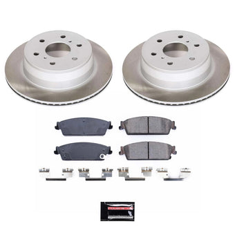 compare product Power Stop 07-14 GMC Yukon XL 1500 Rear Semi-Coated Rotor Kit