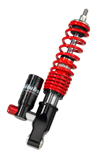 compare product Bitubo MEV0 Vespa Front Monoshock Adjustable: Spring Preload, Compression, Red Spring
