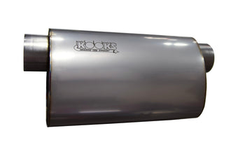 compare product Kooks 3in Oval Offset/Offset (Same Side) Muffler 14in Long Body Stainless Steel