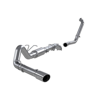 compare product MBRP 2003-2007 Ford F-250/350 6.0L EC/CC Turbo Back Single Side (Stock Cat)