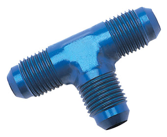 compare product Russell Performance -3 AN Flare Tee Fitting (Blue)