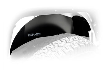 compare product DV8 Offroad 07-18 Jeep Wrangler JK Rear Aluminum Inner Fender - Black