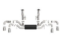 aFe MACH Force - Xp 3in to 2 - 1/2in 304SS Cat - Back 2020 Chevy Corvette (C8) 6.2L - Polished Tip - My Store