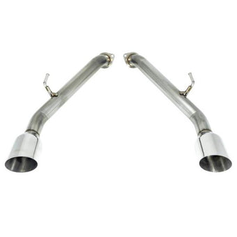 compare product Remark 2014+ Infiniti Q50 Axle Back Exhaust w/Stainless Steel Single Wall Tip
