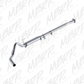 compare product MBRP 2011-2014 Ford F-150 3.5L V6 EcoBoost 4in Cat Back Single Side AL P Series Exhaust