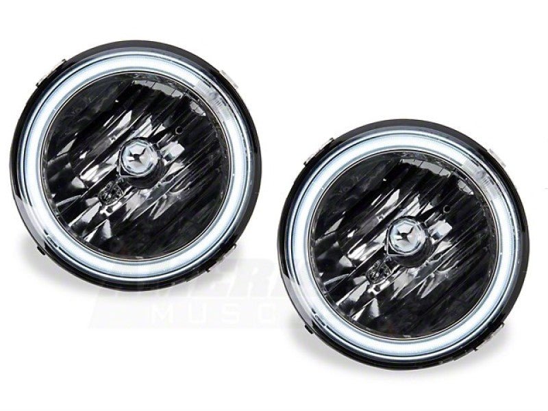 Raxiom 05 - 12 Ford Mustang GT LED Halo Fog Lights (Chrome) - My Store