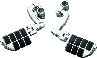 compare product Kuryakyn Longhorn Offset Dually ISO Pegs With 1-1/4in Clamp Chrome