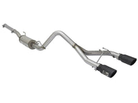 aFe Rebel Series CB 2.5in Dual Center Exit SS Exhaust w/ Black Tips 07 - 15 Jeep Wrangler 3.6L/3.8L V6 - My Store