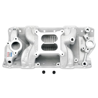 compare product Edelbrock S/B Chevy RPM Air-Gap Manifold