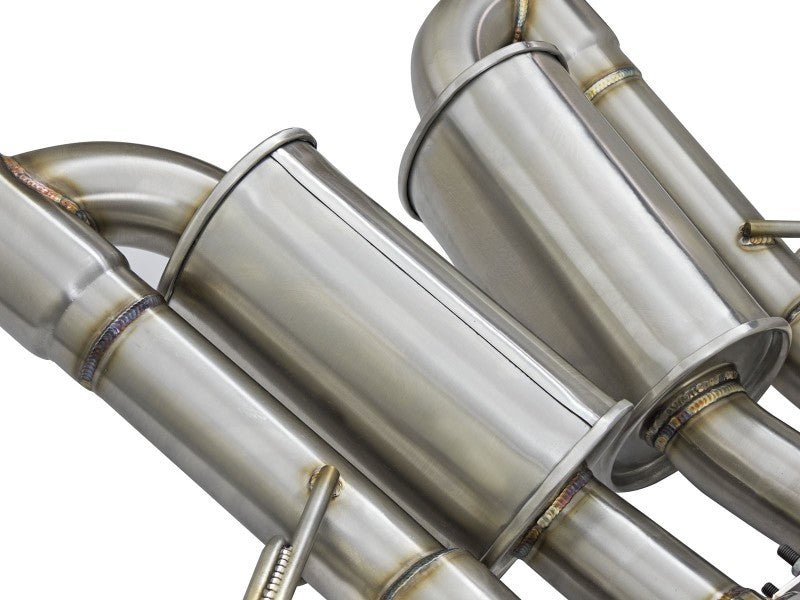 aFe MACHForce XP Axle Back 304SS Exhaust w/ Carbon Fiber Tips 15 - 19 Chevy Corvette Z06 - My Store