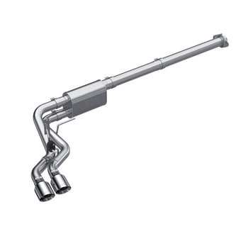compare product MBRP 2021 Ford F-150 2.7L EcoBoost / 3.5L EcoBoost / 5.0L 3in Cat Back Single Side Exit Alum