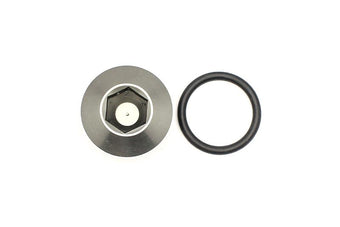 compare product DeatschWerks 10AN ORB Male Plug Low Profile Internal Allen/Hex (Incl. O-Ring)