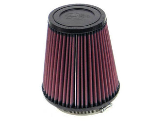 compare product K&N Round Tapered Universal Air Filter 3.5in Flange ID / 5.75in Base OD / 3.75in Top OD / 6in H