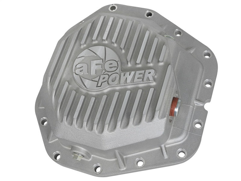 aFe Power Rear Diff Cover Raw Finish 2017 Ford F - 350/F - 450 V8 6.7L (td) Dana M300 - 14 (Dually) - My Store