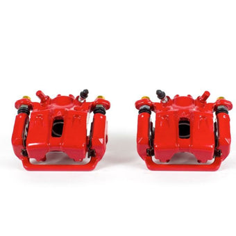 compare product Power Stop 09-14 Acura TL Rear Red Calipers w/Brackets - Pair