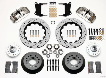 compare product Wilwood Narrow Superlite 6R Front Hub Kit 14.00in Drill Pol 67-69 Camaro 64-72 Nova Chevelle