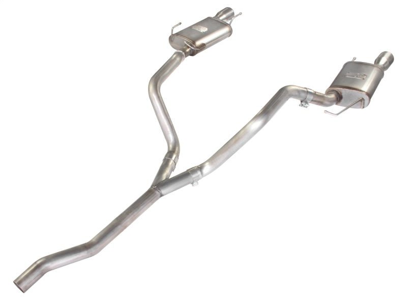 aFe MACHForce XP 05 - 09 Ford Mustang V6 4.0L 2 - 1/2in. 409 SS Cat - Back Exhaust - My Store