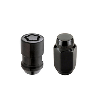 compare product McGard 5 Lug Hex Install Kit w/Locks (Cone Seat Nut) M12X1.5 / 13/16 Hex / 1.5in. Length - Black