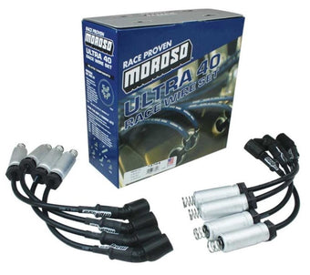 compare product Moroso GM LS Ignition Wire Set - Ultra 40 - Unsleeved - Coil-On - 12in Wire - Black