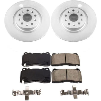 compare product Power Stop 16-17 Cadillac CT6 Front Z17 Evolution Geomet Coated Brake Kit