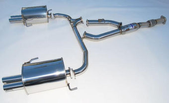 compare product Invidia 05+ Subaru Legacy GT Stainless Steel Quad Tip Cat-back Exhaust