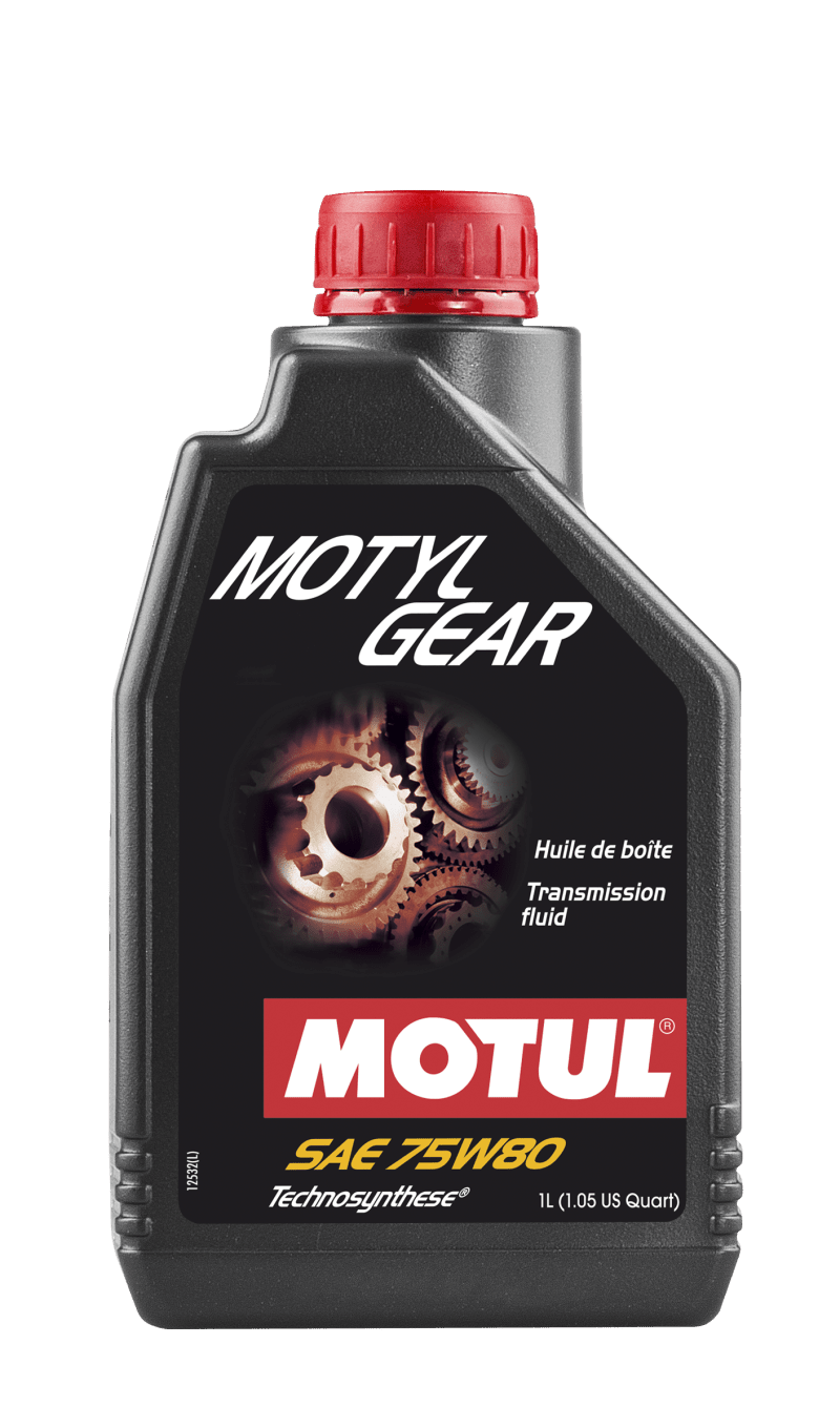Motul 1L Transmission MOTYLGEAR 75W80 - Technosynthese - API GL - 5 / MIL - L - 2105D - My Store