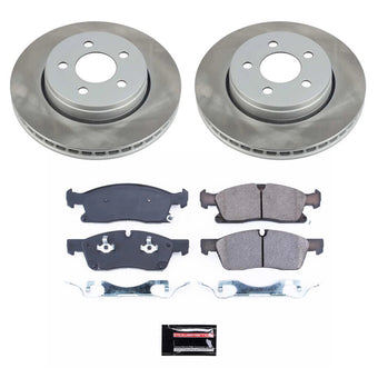 compare product Power Stop 11-16 Jeep Grand Cherokee Front Semi-Coated Rotor Kit