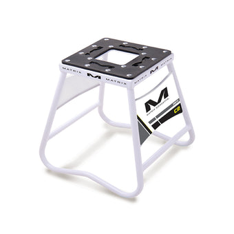 compare product Matrix Concepts C2 Mini Steel Stand with Nameplate - White