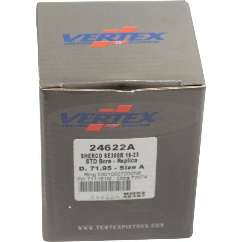 Vertex Piston 16 - 24 Sherco SE - R 300 300cc Cast Replica Piston Kit - My Store