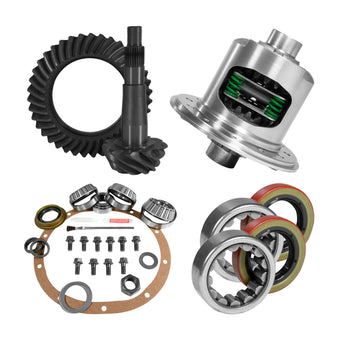 compare product Yukon Gear 8.25in CHY 4.11 Rear Ring & Pinion Install Kit Positraction 1.618in ID Axle Bearings