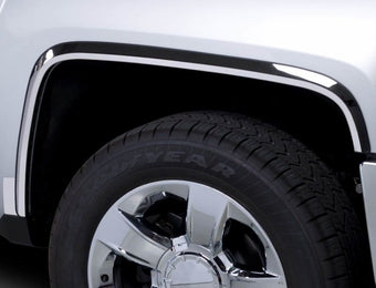 compare product Putco 00-06 Chevrolet Suburban - Full w/o Fender Flares - 1.5in Wide Stainless Steel Fender Trim