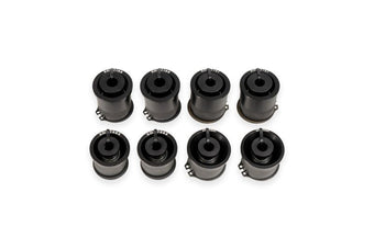 compare product BMR 97-04 Chevrolet Corvette C5 / 05-13 C6 Rear Upper & Lower Control Arms Bearing Kit - Black