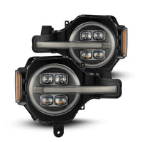 AlphaRex 21 - 23 Ford Bronco NOVA LED Projector Headlights Black - My Store