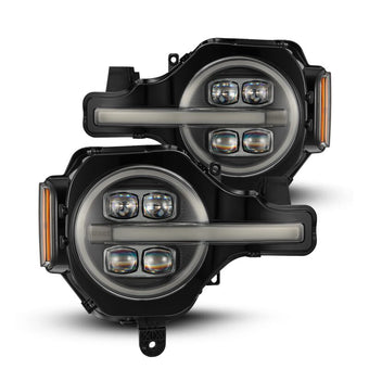 compare product AlphaRex 21-23 Ford Bronco NOVA LED Projector Headlights Black