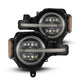 AlphaRex 21 - 23 Ford Bronco NOVA LED Projector Headlights Black - My Store