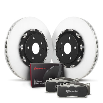 compare product Brembo OE 08-14 Mitsubishi Lancer Front Disc Brake Kit