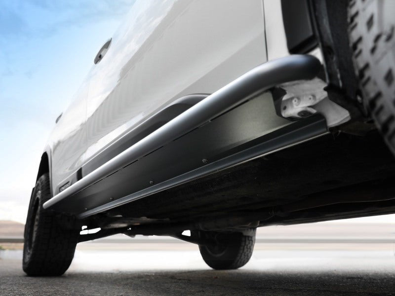 aFe POWER 20 - 23 Subaru Outback H4 2.4L (t) / H4 2.5L Terra Guard Trail Slider Steps - Black - My Store