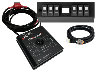 compare product sPOD 07-08 Jeep Wrangler JK SourceLT w/Genesis Adapter and Red LED Switch Panel