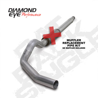 compare product Diamond Eye KIT 5in Catback MFLR RPLCMENT PIPE Single AL: 94-97 FORD 7.3L F250/F350 PWRSTROKE