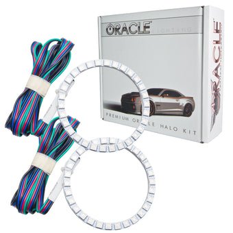 compare product Oracle Ford Mustang 05-09 Shelby/Roush/GT500 LED Fog Halo Kit - ColorSHIFT
