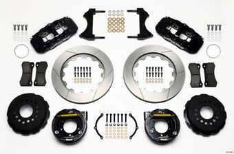 compare product Wilwood AERO4 Rear P-Brake Kit 14.00in 2005-2014 Mustang