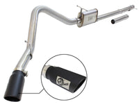 aFe MACHForce XP Exhaust 3in - 3.5in SS Single Side Ext CB w/ Black Tip 99 - 04 Ford F150 V8 5.4L/6.8L - My Store